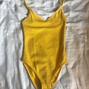 TopShop Ribbed Bodysuit